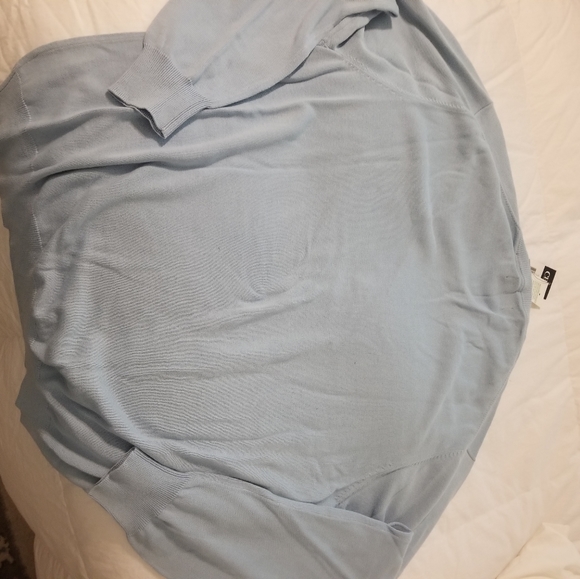 Baby blue cotton pullover - Picture 4 of 4